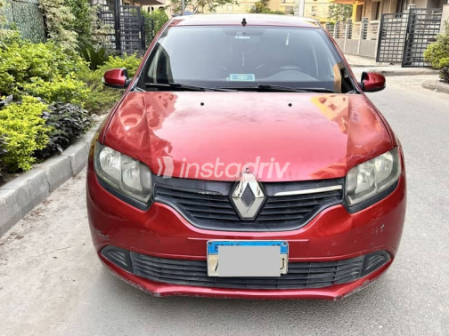 Renault Logan 2016 Red Automatic Used for Sale in Maadi - 6