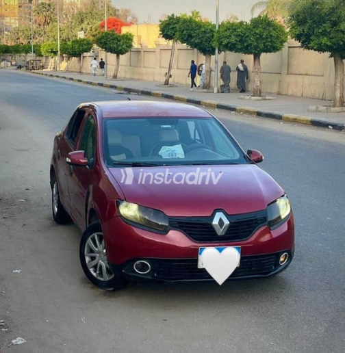 Renault Logan 2016 Burgundy Automatic Used for Sale in Downtown - 1