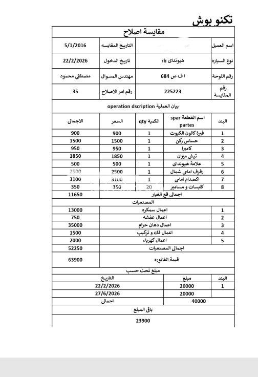 هيونداي اكسنت RB 2012 أسود أوتوماتيك مستعملة للبيع في مدينة نصر - 8
