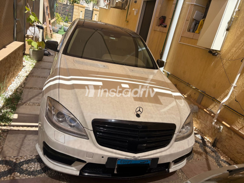 مرسيدس S 350 2007 أبيض أوتوماتيك مستعملة للبيع في مدينتى - 4