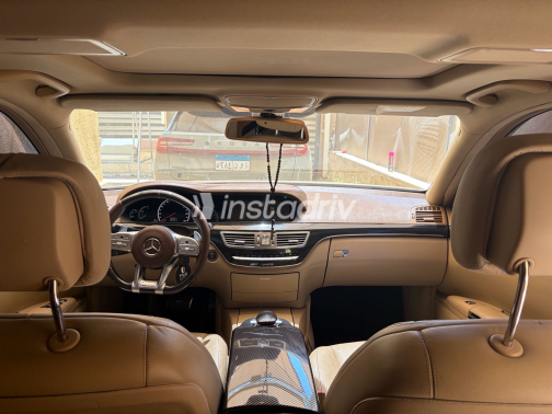 مرسيدس S 350 2007 أبيض أوتوماتيك مستعملة للبيع في مدينتى - 5