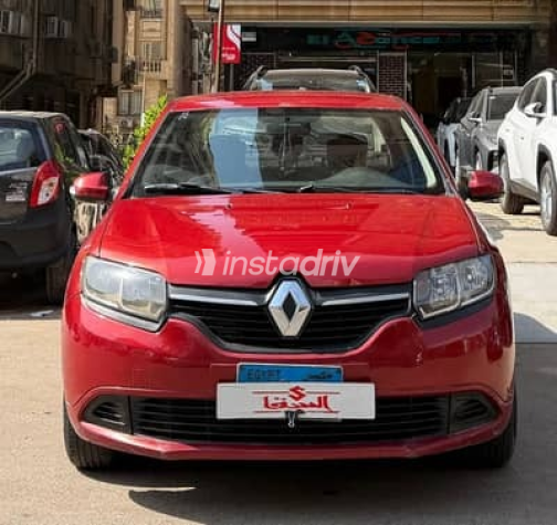 Renault Logan 2015 Red Automatic Used for Sale in Nasr city - 1
