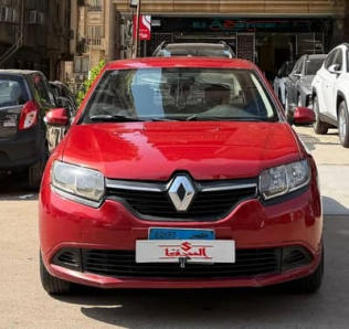 Renault Logan 2015 Red Automatic Used for Sale in Nasr city