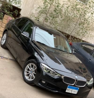 BMW 318 2018 Black Automatic Used for Sale in Nasr city