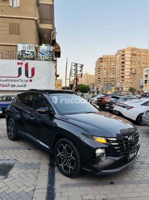 هيونداي توسان 2023 رمادي أوتوماتيك مستعملة للبيع في مدينة نصر - 2