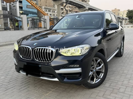 BMW X3 2020 Dark Blue Automatic Used for Sale in Greater Cairo ( Cairo + Giza) - 3