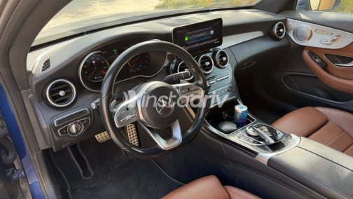 Mercedes C 300 2021 Blue Automatic Used for Sale in Nasr city - 2