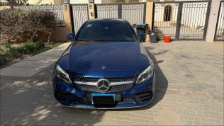 Mercedes C 300 2021 Blue Automatic Used for Sale in Nasr city