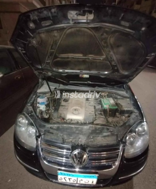 Volkswagen Jetta 2008 Black Automatic Used for Sale in Cairo - 4