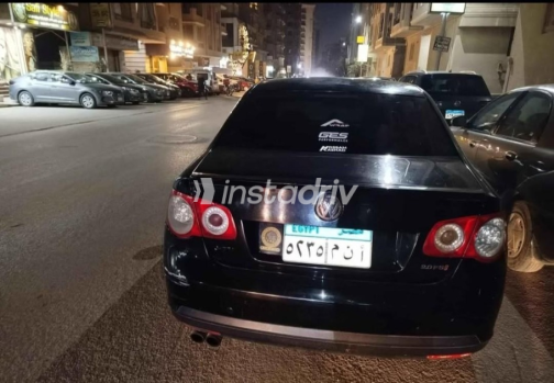 Volkswagen Jetta 2008 Black Automatic Used for Sale in Cairo - 5
