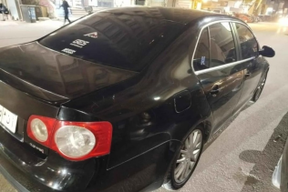 Volkswagen Jetta 2008 Black Automatic Used for Sale in Cairo