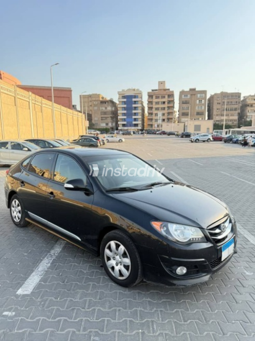 Hyundai Elantra 2021 Black Automatic Used for Sale in Nasr city - 1