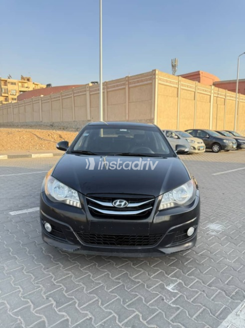 Hyundai Elantra 2021 Black Automatic Used for Sale in Nasr city - 2