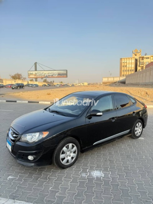 Hyundai Elantra 2021 Black Automatic Used for Sale in Nasr city - 3