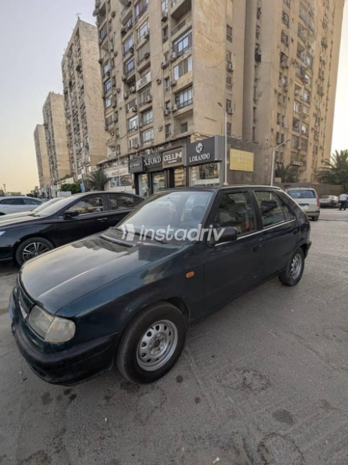 سكودا فيليشيا 1997 أخضر يدوي مستعملة للبيع في القاهرة - 1