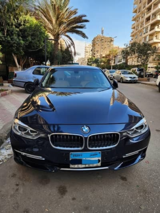 BMW 316 2015 Dark Blue Automatic Used for Sale in Giza