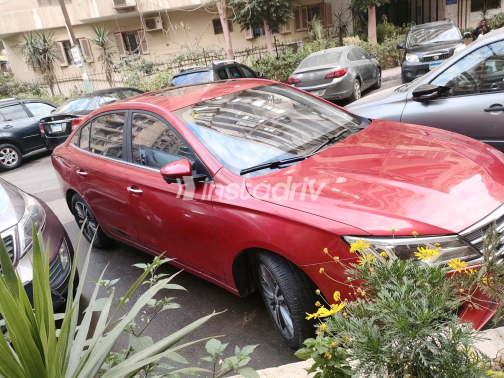 ام جى 5 2021 أحمر CVT مستعملة للبيع في المعادى - 6