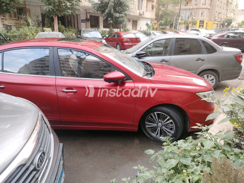 ام جى 5 2021 أحمر CVT مستعملة للبيع في المعادى - 7