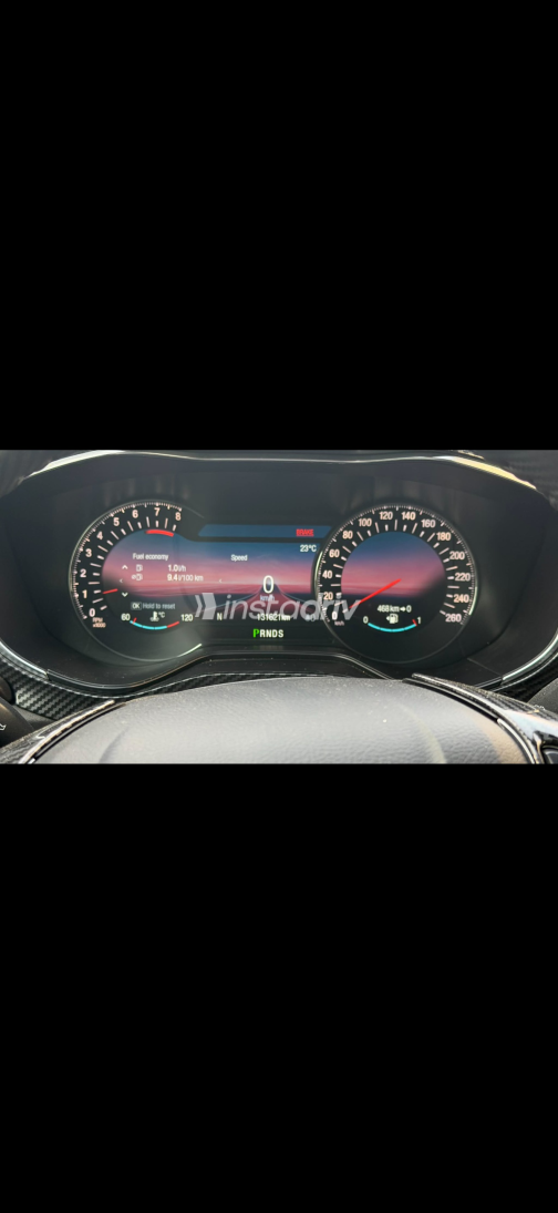 Ford Fusion 2017 Blue Automatic Used for Sale in Madinaty - 9