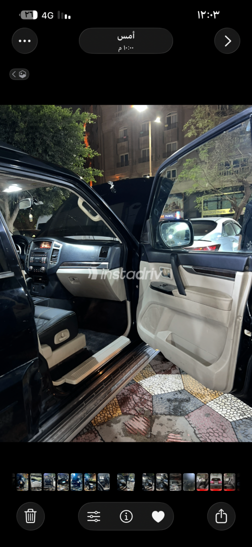 Mitsubishi Montero 2015 Black Automatic Used for Sale in Warraq - 7
