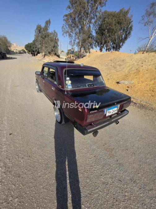 Lada 2107 2008 Dark Red Manual Used for Sale in Maadi - 3