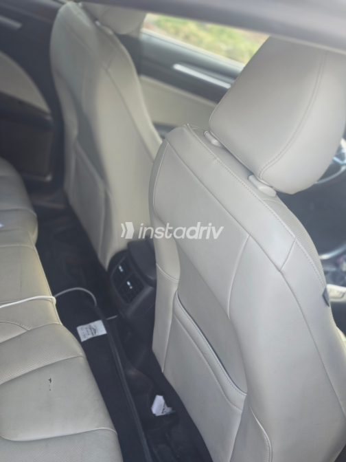 فورد فيوجن 2019 رمادي غامق أوتوماتيك مستعملة للبيع في مدينتى - 1