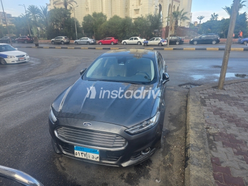 فورد فيوجن 2019 رمادي غامق أوتوماتيك مستعملة للبيع في مدينتى - 3