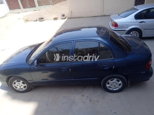Hyundai Accent 1998 Blue Manual Used for Sale in Bilbeis - 1