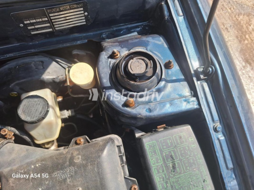 Hyundai Accent 1998 Blue Manual Used for Sale in Bilbeis - 3