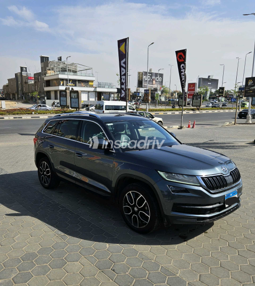 Skoda Kodiaq 2021 Gray Automatic Used for Sale in Giza - 3
