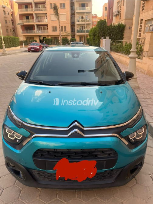 Citroën C3 2022 Turquoise Automatic Used for Sale in Cairo - 1