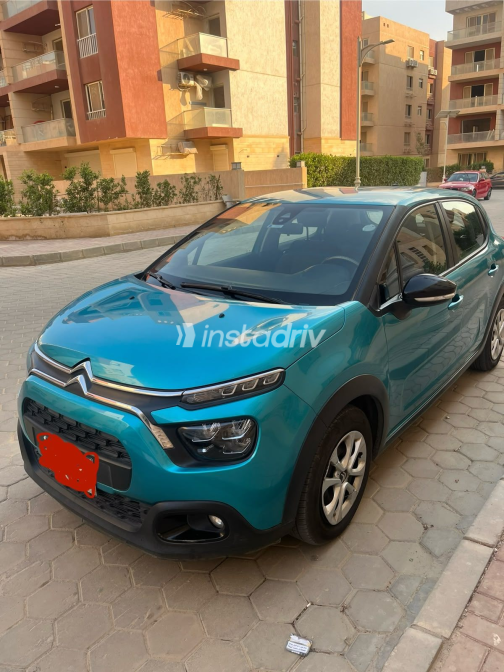 Citroën C3 2022 Turquoise Automatic Used for Sale in Cairo - 7
