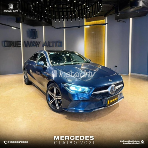 Mercedes CLA 180 2021 White Automatic Used for Sale in Greater Cairo ( Cairo + Giza) - 1