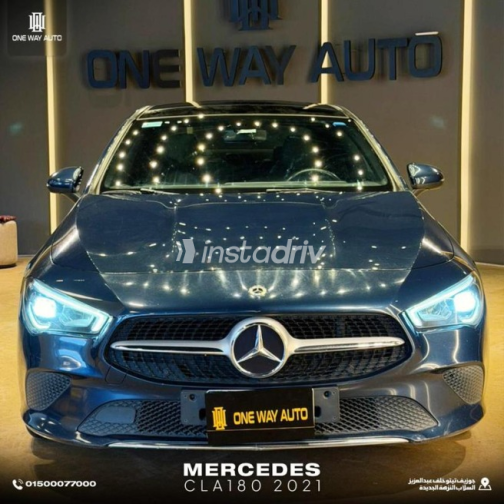 Mercedes CLA 180 2021 White Automatic Used for Sale in Greater Cairo ( Cairo + Giza) - 4