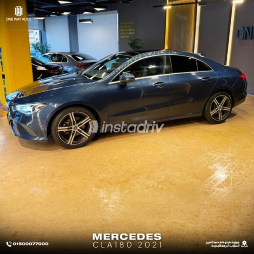 Mercedes CLA 180 2021 White Automatic Used for Sale in Greater Cairo ( Cairo + Giza) - 5