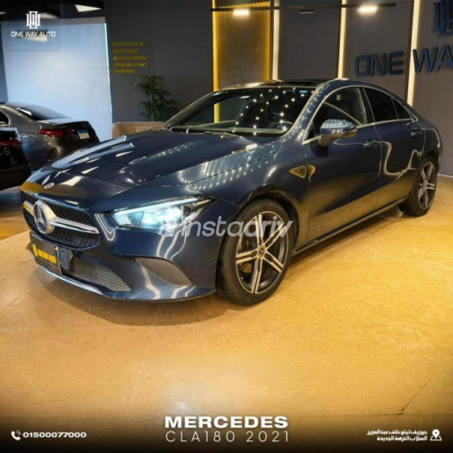 Mercedes CLA 180 2021 White Automatic Used for Sale in Greater Cairo ( Cairo + Giza) - 9