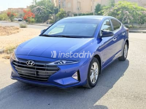 Hyundai Elantra 2025 Dark Blue Automatic Used for Sale in Giza - 1