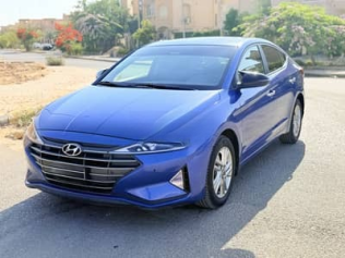 Hyundai Elantra 2025 Dark Blue Automatic Used for Sale in Giza