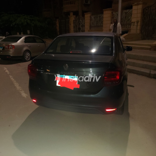Renault Logan 2018 Gray Automatic Used for Sale in Cairo - 2