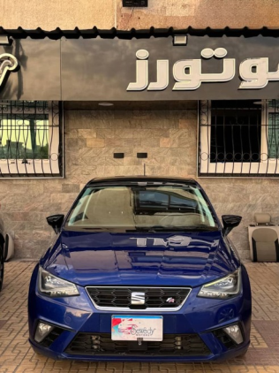 Seat Ibiza 2019 Dark Blue Automatic Used for Sale in Damietta