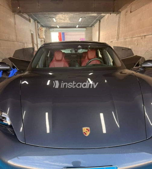 Porsche Taycan 2022 Gray Automatic Used for Sale in Cairo - 2