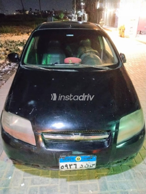 Chevrolet Aveo 2006 Black Manual Used for Sale in Alexandria - 5