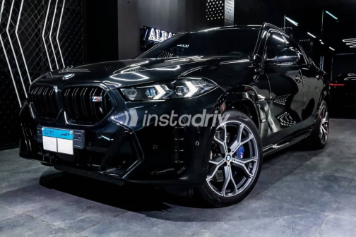 بي ام دبليو X6 M 2025 أسود أوتوماتيك مستعملة للبيع في مدينتى - 1