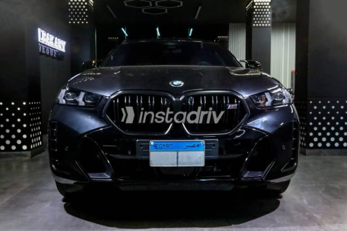 بي ام دبليو X6 M 2025 أسود أوتوماتيك مستعملة للبيع في مدينتى - 5