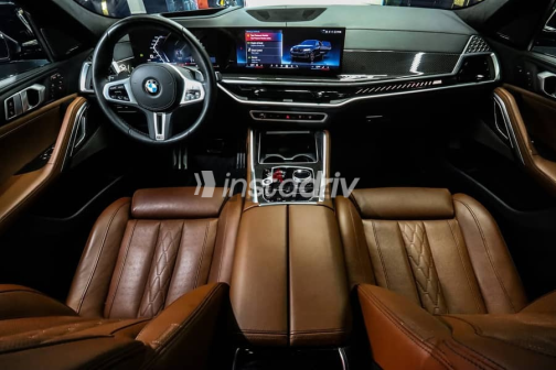 بي ام دبليو X6 M 2025 أسود أوتوماتيك مستعملة للبيع في مدينتى - 7