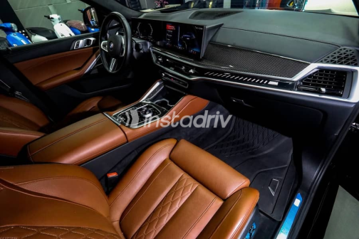 بي ام دبليو X6 M 2025 أسود أوتوماتيك مستعملة للبيع في مدينتى - 9