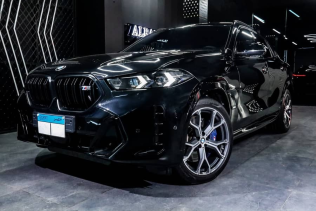بي ام دبليو X6 M 2025 أسود أوتوماتيك مستعملة للبيع في مدينتى