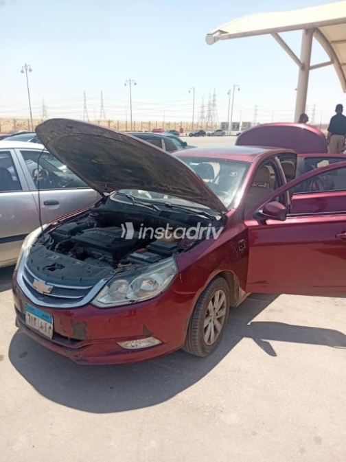Chevrolet Optra 2017 Red Automatic Used for Sale in Greater Cairo ( Cairo + Giza) - 1