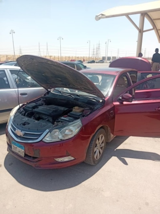 Chevrolet Optra 2017 Red Automatic Used for Sale in Greater Cairo ( Cairo + Giza)