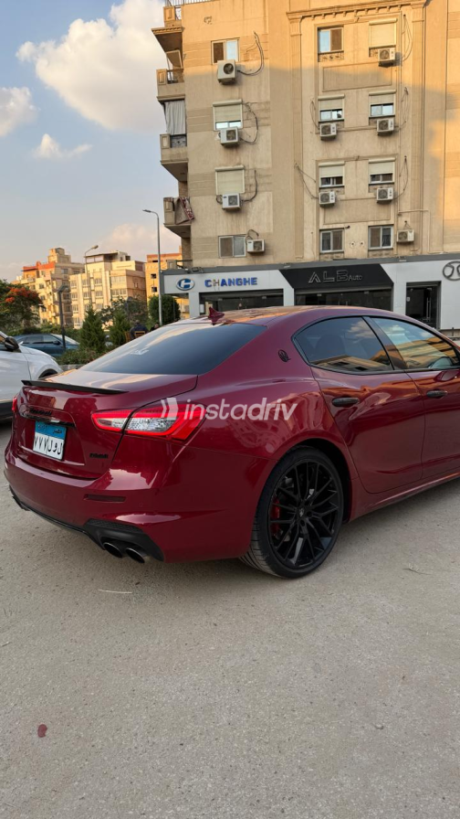 Maserati Ghibli 2018 Red Automatic Used for Sale in Maadi - 1